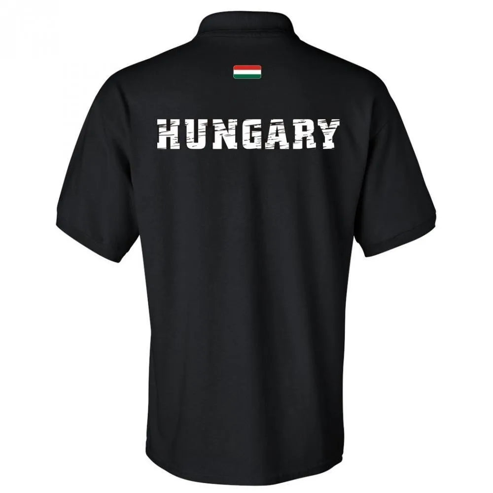 Hungary , fekete Galléros póló - Sportmania.hu