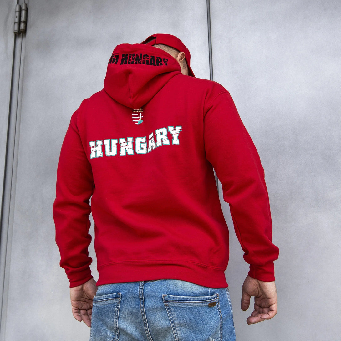 Hungary feliratos kapucnis pulóver - Sportmania.hu