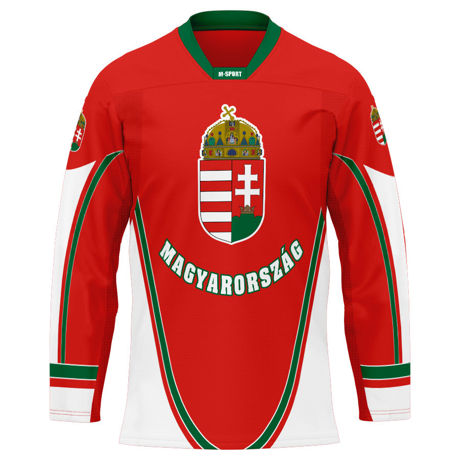 Hungary hosszú ujjú szurkolói Replika mez 2009, piros - Sportmania.hu