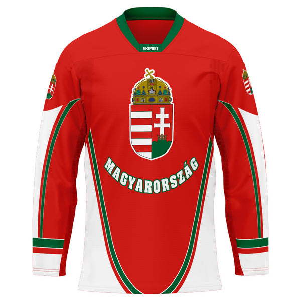 Hungary hosszú ujjú szurkolói Replika mez 2009, piros - Sportmania.hu