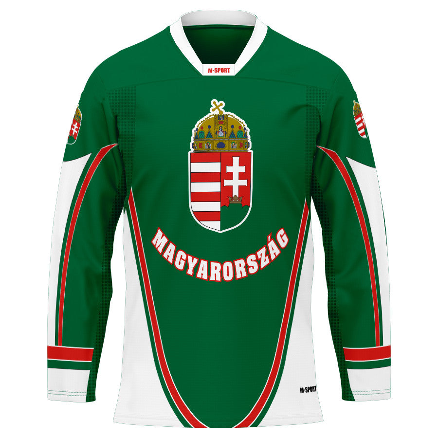 Hungary hosszú ujjú szurkolói Replika mez 2009, zöld - Sportmania.hu
