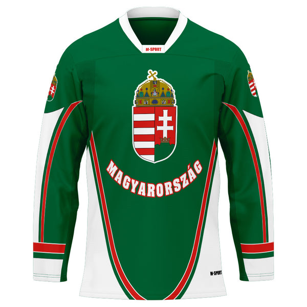 Hungary hosszú ujjú szurkolói Replika mez 2009, zöld - Sportmania.hu