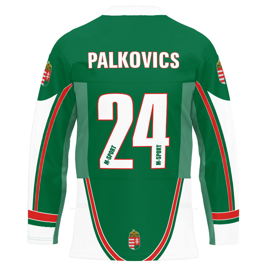 Hungary hosszú ujjú szurkolói Replika mez 2009, zöld - Sportmania.hu