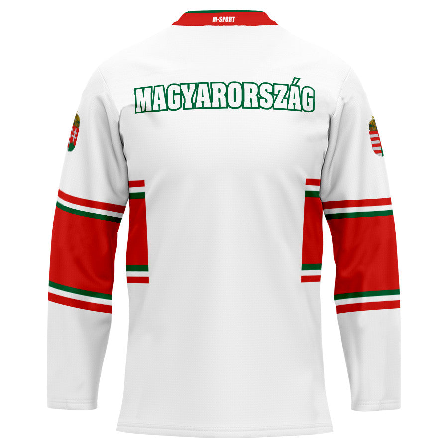 Hungary hosszú ujjú szurkolói Replika mez 2017, fehér - Sportmania.hu
