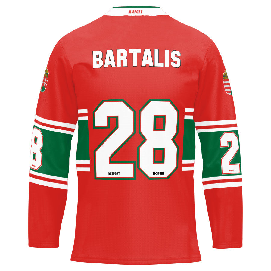 Hungary hosszú ujjú szurkolói Replika mez 2017, piros - Sportmania.hu