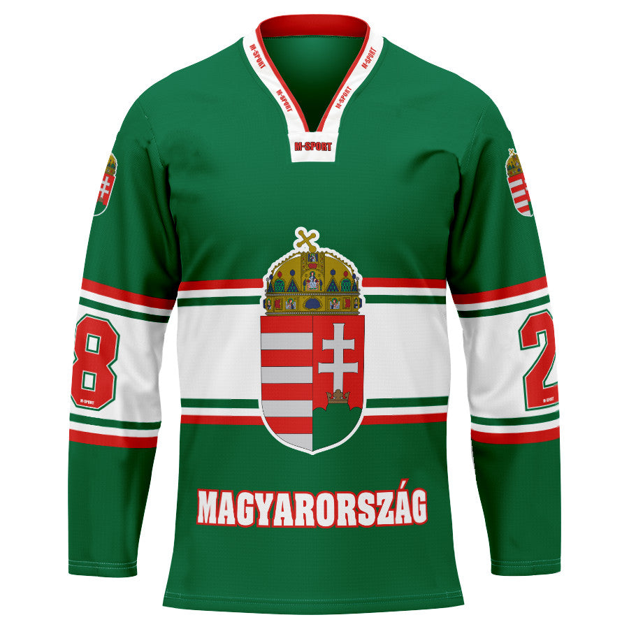Hungary hosszú ujjú szurkolói Replika mez 2017, zöld - Sportmania.hu