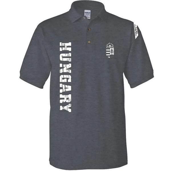 Hungary, szürke Galléros póló - Sportmania.hu