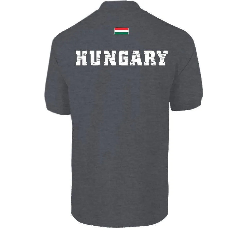 Hungary, szürke Galléros póló - Sportmania.hu