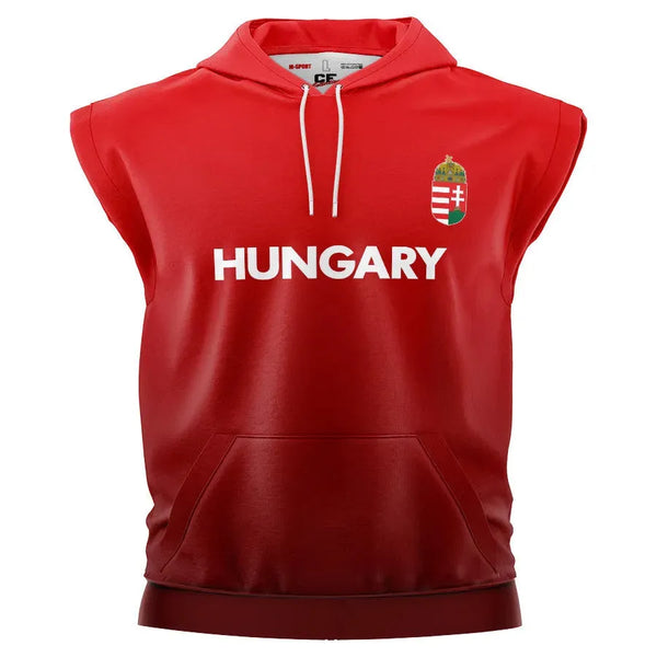 Hungary szurkolói kapucnis , piros Mellény - Sportmania.hu