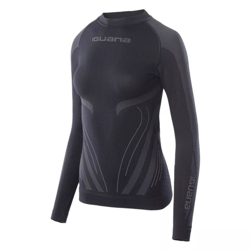 Iguana Gambit W Top W Thermoactive T-shirt fekete női termoaktív ruha 92800556710