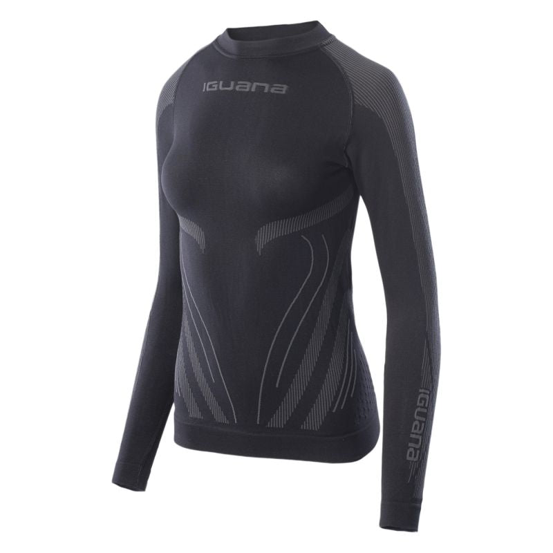 Iguana Gambit W Top W Thermoactive T-shirt fekete női termoaktív ruha 92800556710