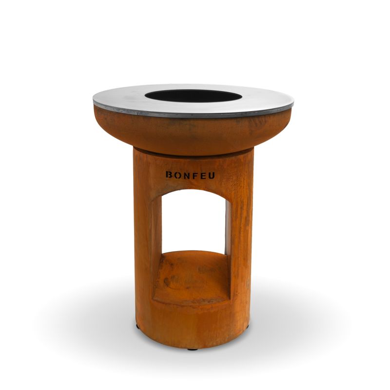 Inny Bonfeu Bonbiza Open rusty garden fire pit 8002R
