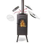 Inny BonFeu BonCarré garden fireplace rusty unisex Dzseki 3503R