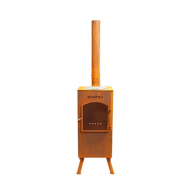 Inny BonFeu BonCarré garden fireplace rusty unisex Dzseki 3503R