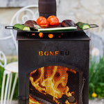 Inny BonFeu BonCarré garden fireplace rusty unisex Dzseki 3503R
