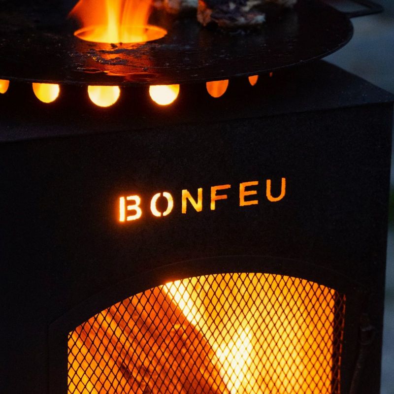 Inny BonFeu BonCarré garden fireplace rusty unisex Dzseki 3503R