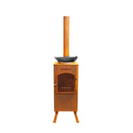 Inny BonFeu BonCarré garden fireplace rusty unisex Dzseki 3503R