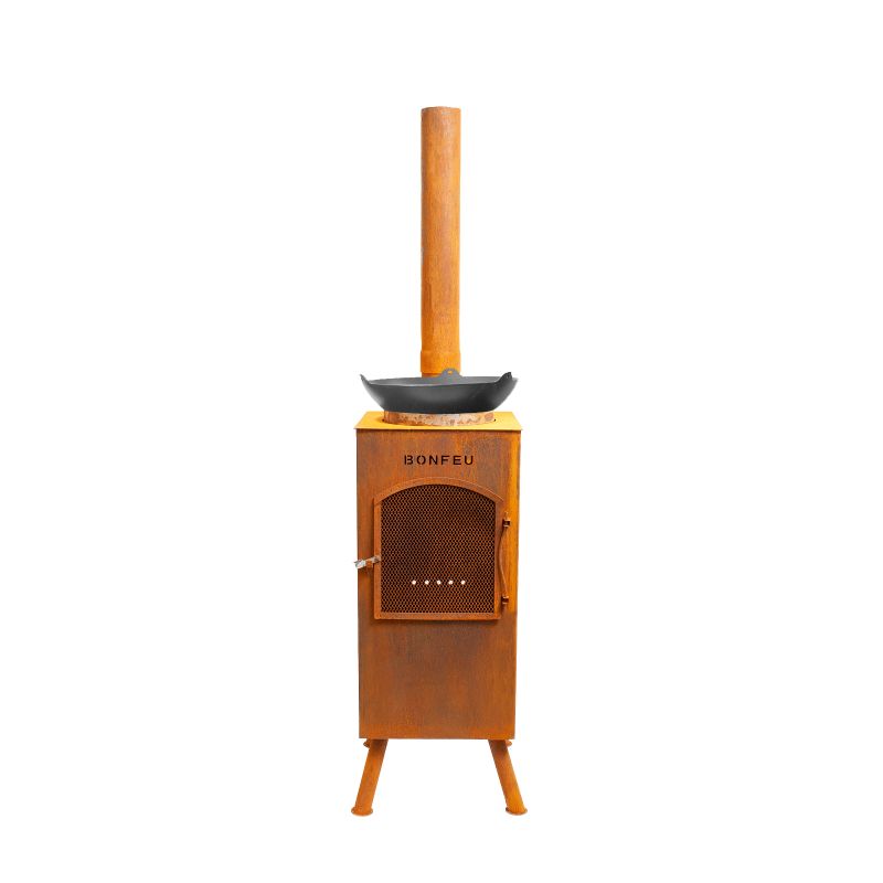 Inny BonFeu BonCarré garden fireplace rusty unisex Dzseki 3503R