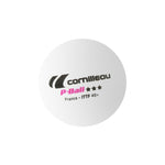 Inny Cornilleau P-BALL ITTF table tennis balls white 3 pcs. Labda 310550