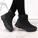 Inny DK Jr Waterproof Insulated Snow Boots, Black Cipő, gyerek DK58A