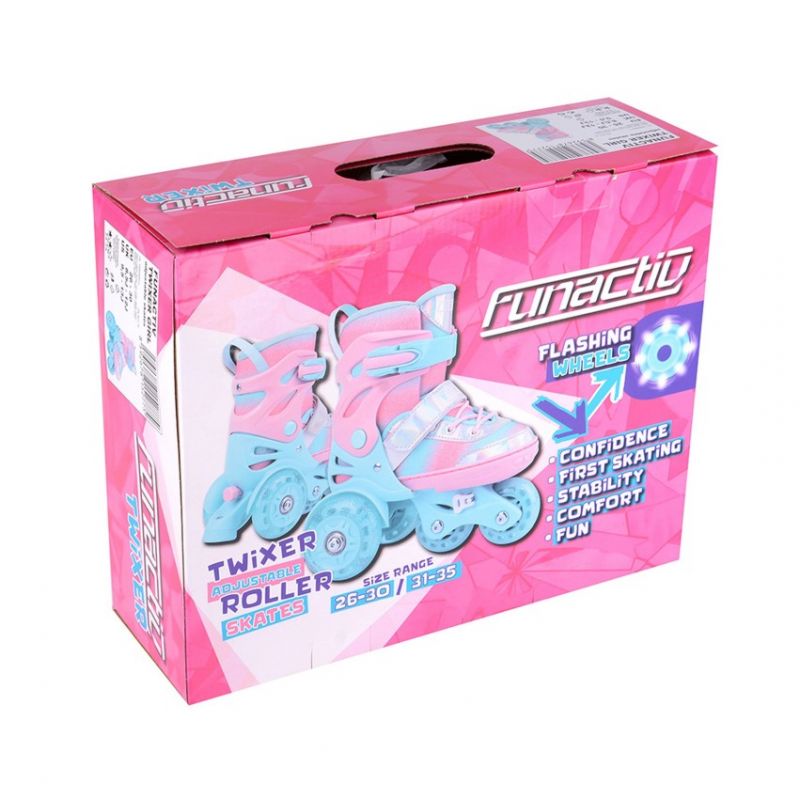 Inny FunActiv Twixer Jr Adjustable Roller Skates lány Cipő Női, gyerek 1000000012