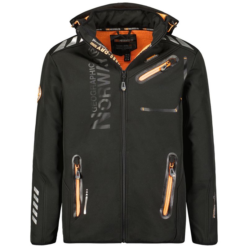 Inny Geographgical Norway Royaute DB 068 WY1999H/GN/Black / Orange férfi Kabát WY1999H/GN-NOIR/ORANGE