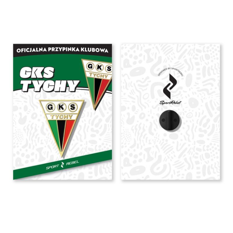 Inny GKS Tychy Herb Classic pin Edzőfelszerelés fekete SREBGKS-PIN