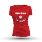 Inny Ice Hockey Polska W T női Póló fehér SREBICEPLTS-RD-W