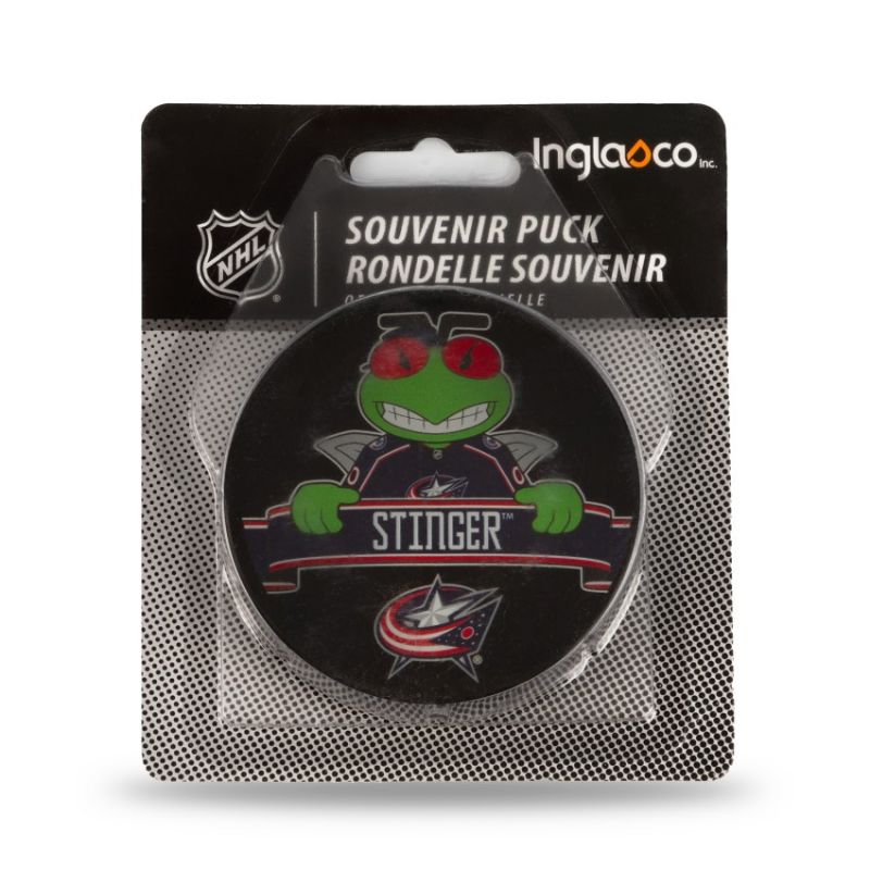 Inny Inglasco NHL Mascot Hockey Puck Edzőfelszerelés fekete 510AN001901