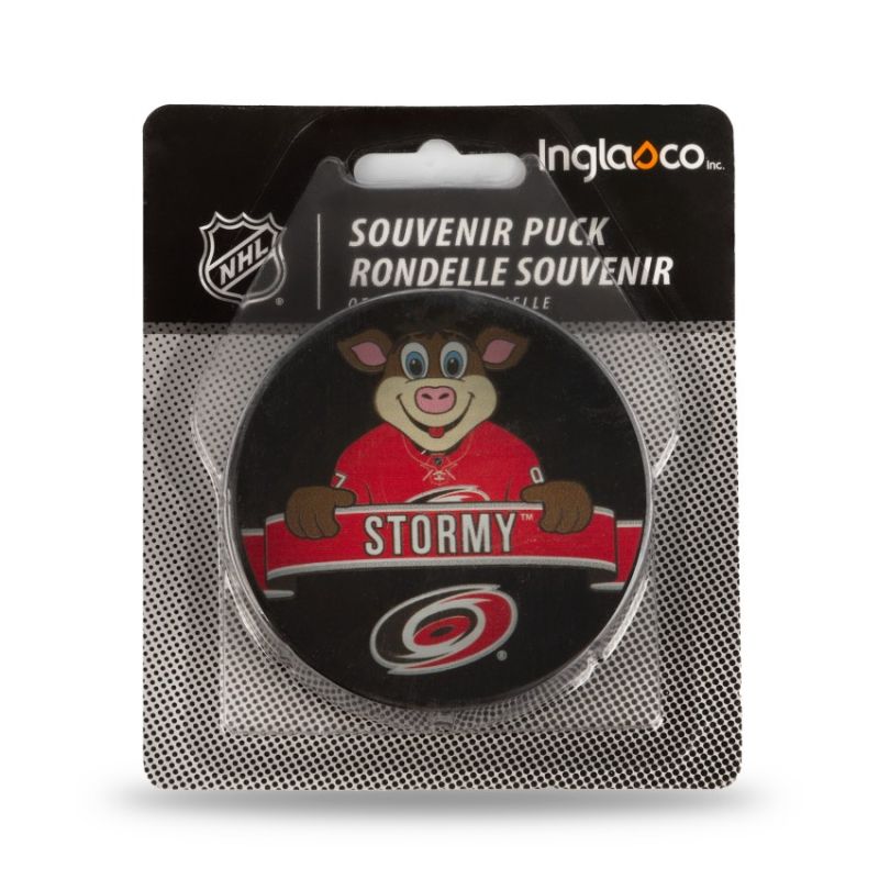 Inny Inglasco NHL Mascot Hockey Puck Edzőfelszerelés fekete 510AN001901