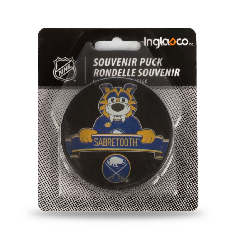 Inny Inglasco NHL Mascot Hockey Puck Edzőfelszerelés fekete 510AN001901