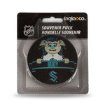 Inny Inglasco NHL Mascot Hockey Puck Edzőfelszerelés fekete 510AN001901