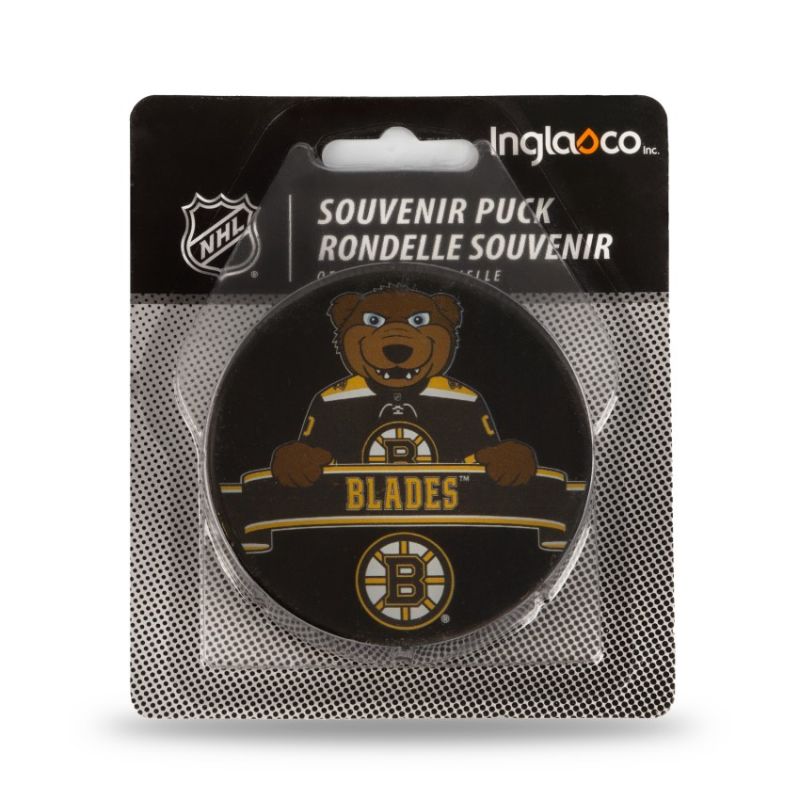 Inny Inglasco NHL Mascot Hockey Puck Edzőfelszerelés fekete 510AN001901