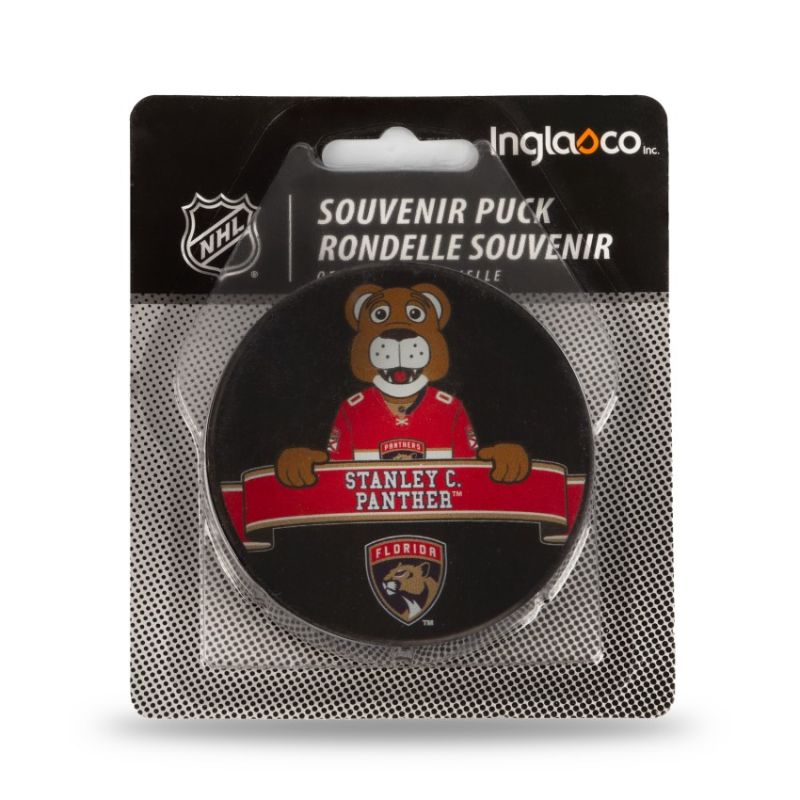 Inny Inglasco NHL Mascot Hockey Puck Edzőfelszerelés fekete 510AN001901