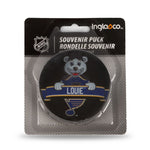 Inny Inglasco NHL Mascot Hockey Puck Edzőfelszerelés fekete 510AN001901