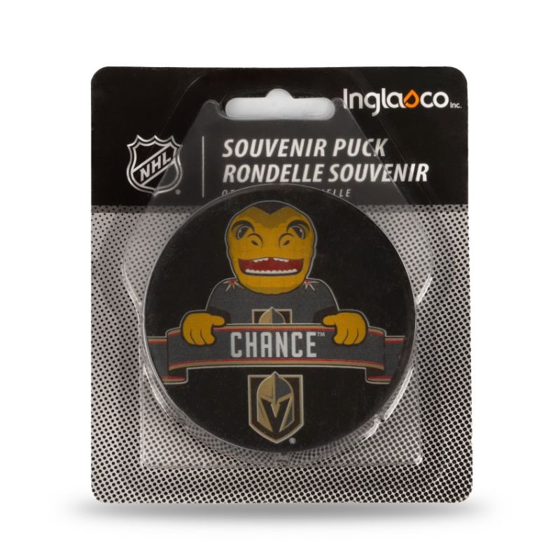 Inny Inglasco NHL Mascot Hockey Puck Edzőfelszerelés fekete 510AN001901