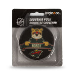 Inny Inglasco NHL Mascot Hockey Puck Edzőfelszerelés fekete 510AN001901