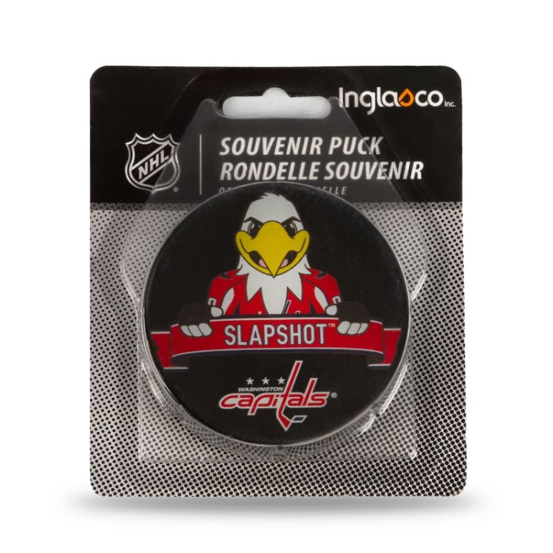 Inny Inglasco NHL Mascot Hockey Puck Edzőfelszerelés fekete 510AN001901