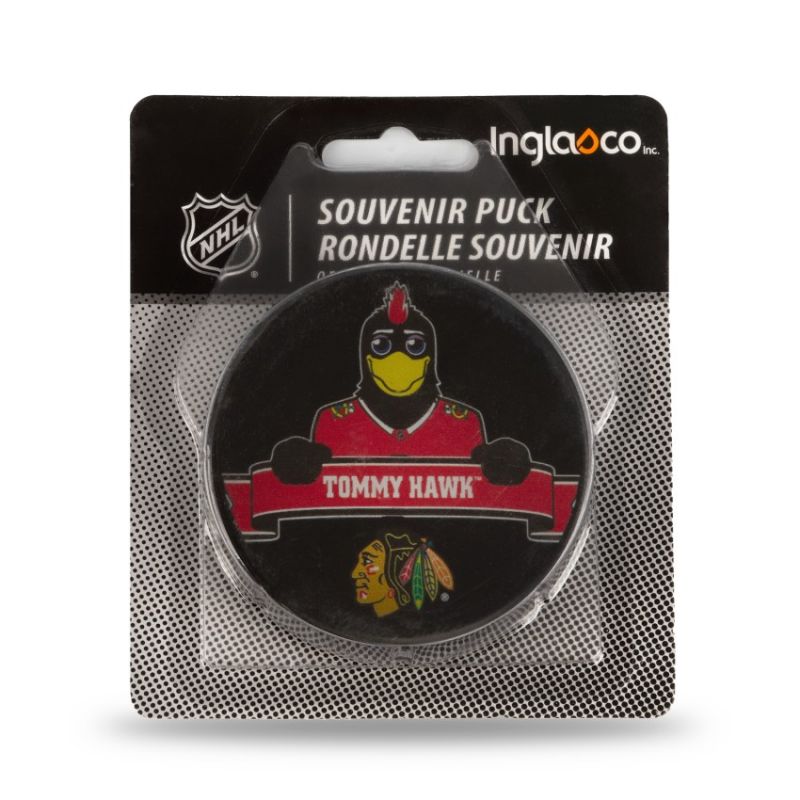 Inny Inglasco NHL Mascot Hockey Puck Edzőfelszerelés fekete 510AN001901