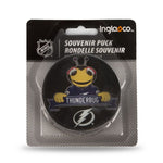 Inny Inglasco NHL Mascot Hockey Puck Edzőfelszerelés fekete 510AN001901