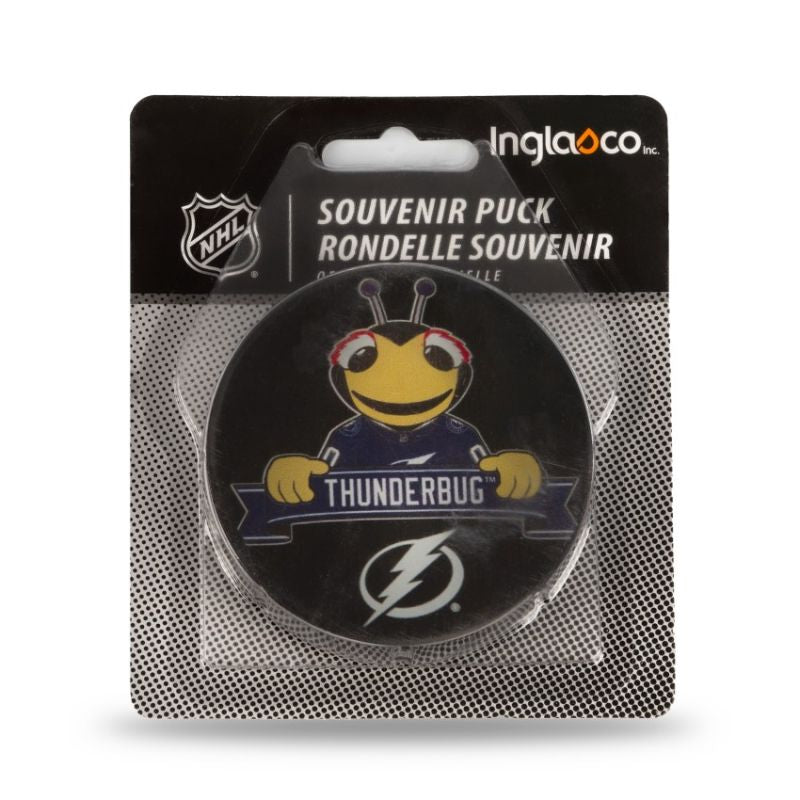 Inny Inglasco NHL Mascot Hockey Puck Edzőfelszerelés fekete 510AN001901