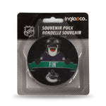 Inny Inglasco NHL Mascot Hockey Puck Edzőfelszerelés fekete 510AN001901