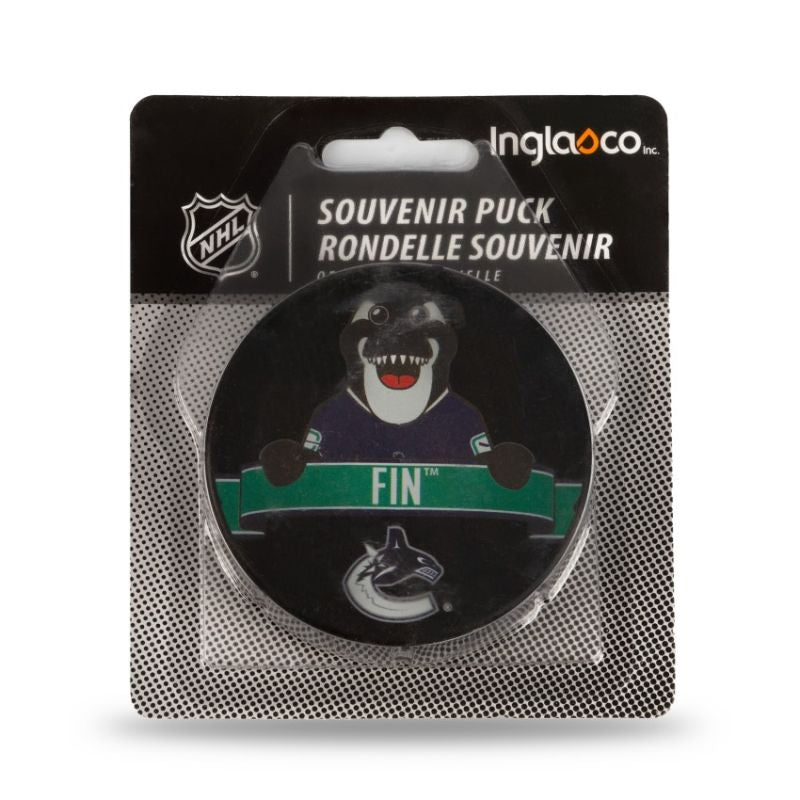 Inny Inglasco NHL Mascot Hockey Puck Edzőfelszerelés fekete 510AN001901