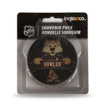 Inny Inglasco NHL Mascot Hockey Puck Edzőfelszerelés fekete 510AN001901