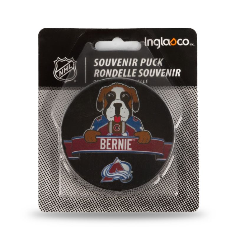 Inny Inglasco NHL Mascot Hockey Puck Edzőfelszerelés fekete 510AN001901