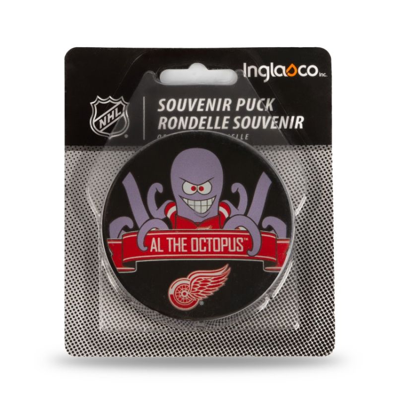 Inny Inglasco NHL Mascot Hockey Puck Edzőfelszerelés fekete 510AN001901