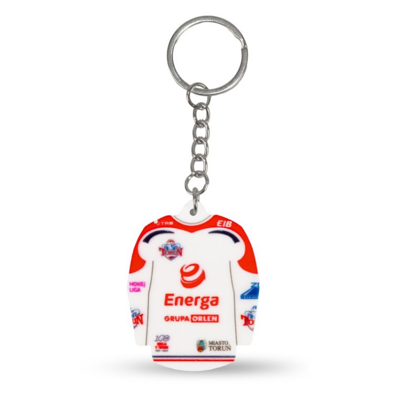 Inny KH Toruń hockey jersey keychain (Home) Póló SREBBREKH-KHT
