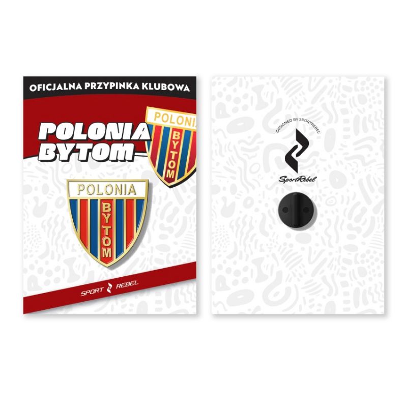 Inny Pin Polonia Bytom Herb Classic Rajongói termék piros SREBBSP-PIN