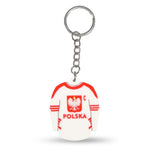 Inny Poland hockey jersey keychain (Home) Póló SREBBREKH-PL