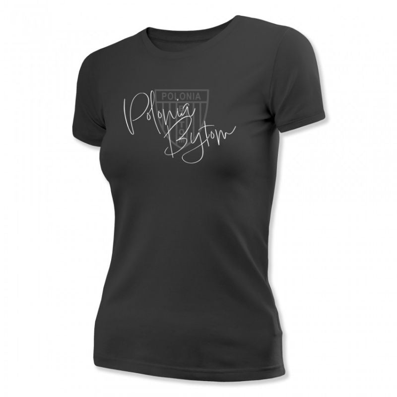 Inny Polonia Bytom Black Short Sleeve W női Póló SREBBSB